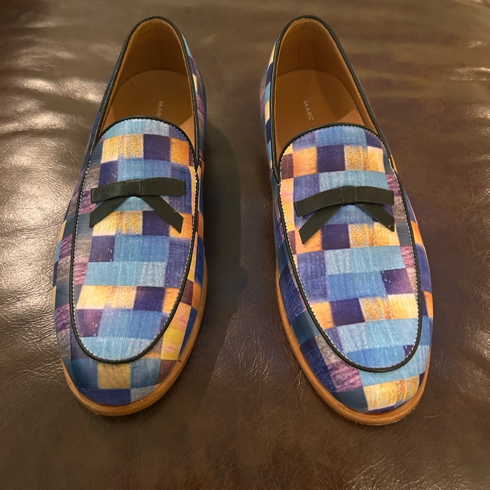 Colorful Checkered Loafers